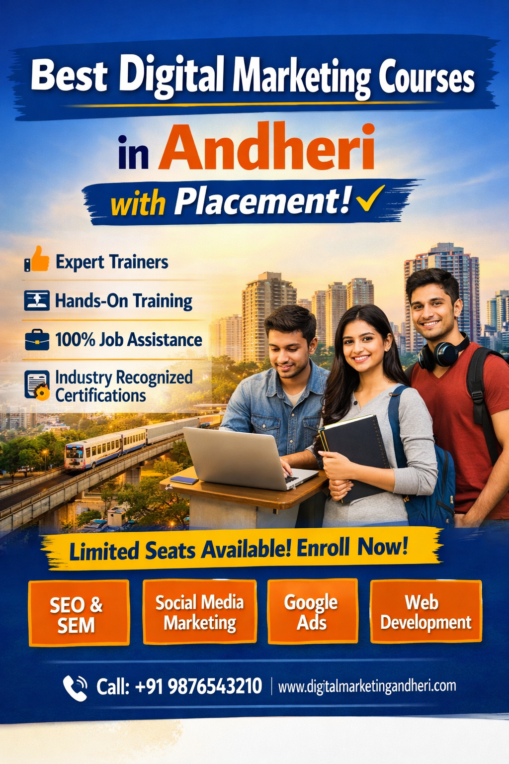 Best Digital Marketing Courses in Andheri with Placement.